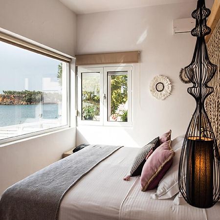 Dazzling Crete Villa 3 Bedrooms Villa Saffron Sunset Beachfront Villa With Jacuzzi Brilliant Sea Views Chania Kato Daratso Exterior photo